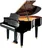 Yamaha GC2 PE, Polished Ebony