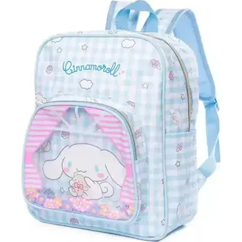 Dětský batoh Dětský roztomilý průhledný batůžek - 34x14x27cm-175