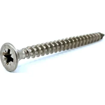 Šroub EU SELECT Vrut do dřeva se zápustnou hlavou PZ1 A2 3x30mm 3x30 mm