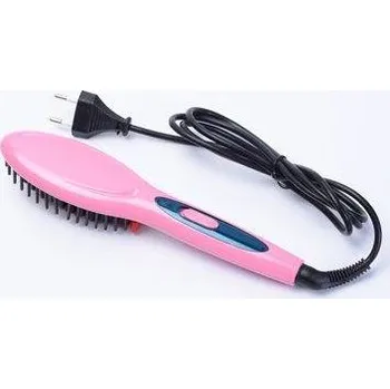 Péče o vlasy Žehlící kartáč | žehlící hřeben na vlasy - více barev - Růžová,130 cm
