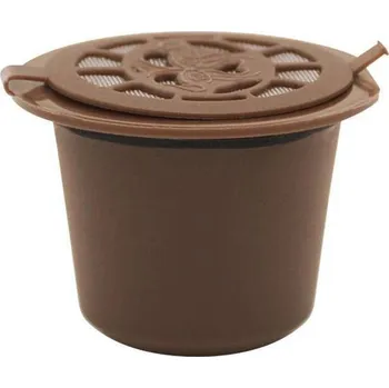 Plnitelná kapsle | kapsle do kávovaru, na 50 použití - Hnědá