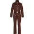 dívčí zimní kombinéza Goldbergh Starstruck Ski Suit Dark Brown