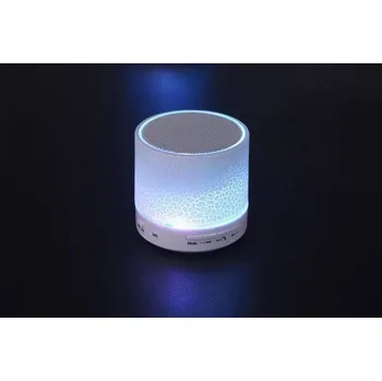 Bluetooth reproduktor Bluetooth reproduktor | mini bluetooth speaker - svítící - Bílá