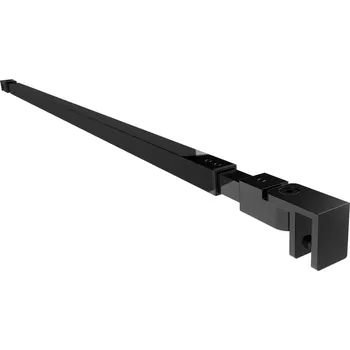 Zábradlí UMAKOV Stabilizační tyč sklo-stěna, L=730-1200 BLACK