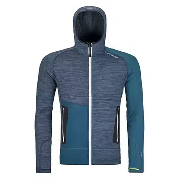 Pánská mikina Ortovox Fleece Light Hoody M Deep Ocean Blend