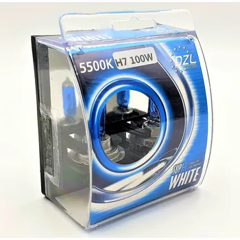 Povinná bezpečnostní výbava AKCE - Žárovky H7 Super white, 100W, sada 2ks H7 12V 100W 2ks