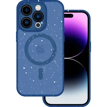 Pouzdro na mobilní telefon Tel Protect Magnetic Splash Frosted Case pro Iphone 15 Pro Max Navy