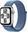 Apple Watch SE 2023 44 mm, stříbrný hliník s ledově modrým provlékacím řemínkem
