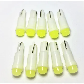 Autožárovka LED žárovky 12V - osvětlení přístrojové desky, bílá, T5/12V/1,2W, sada 2ks (Osvětlení přístrojové desky LED, T5/12V/1,2W, sada 2ks)