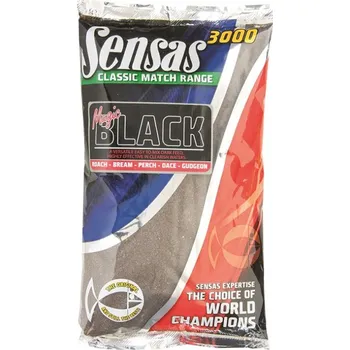 Návnadová surovina Krmení Sensas 3000 UK Magic Black 1kg