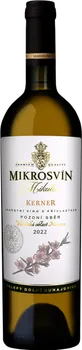 Víno Mikrosvín Flower Line Kerner 2022 pozdní sběr 0,75 l