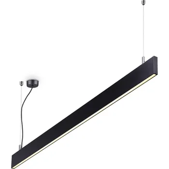 LED Závěsné lineární svítidlo Ideal Lux Linus SP BK 241975 34W 1950lm IP20 3000K 120cm černé