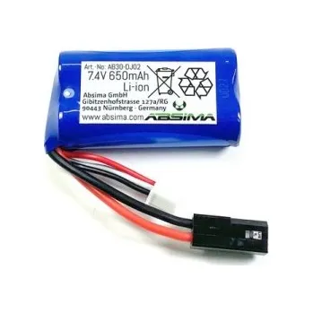 RC náhradní díl AB30-DJ02 - 7.4V 650mAh Li-ion battery Absima - RC_106318