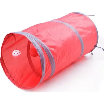 Hračka pro kočku Tunel pro kočky s míčkem | skládací prolézačka pro kočky - 8