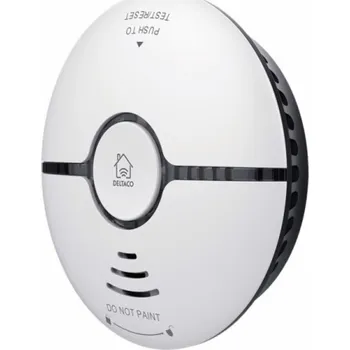 Bezpečnostní detektor DELTACO Smart Home, WiFi Detektor dymu