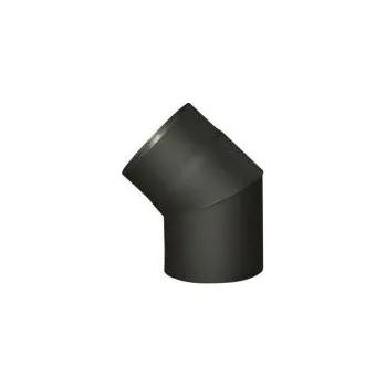 Koleno kouřové silnostěnné (1,5 mm) 125/45