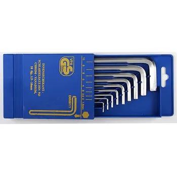 Klíč Sada klíčů STREND Pro HK0212, 9 dílná, Hex S1, zástrčná 2310014