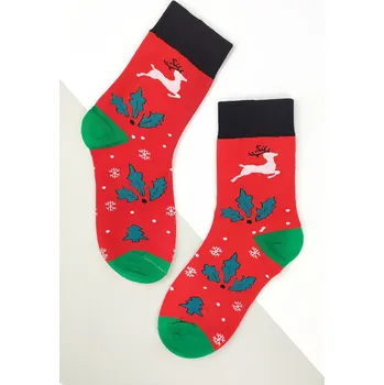 Dámské ponožky Emi Ross Vánoční ponožky ECC-2907-5 Velikost: 38-43