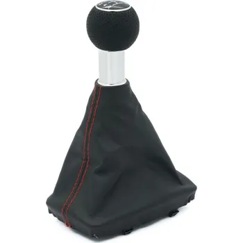 Řadicí páka s manžetou Audi A4 (B6,B7) 5-rychl červená nit