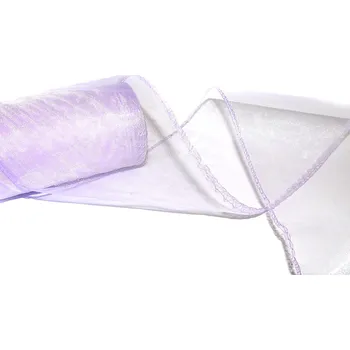 Svatební dekorace Lesklá organza, barva 5028 - FIALOVÁ LILA, 10cmx10m, 1kus