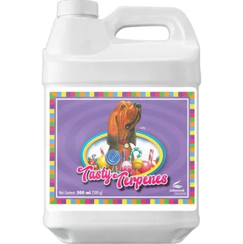 Hnojivo Advanced Nutrients Tasty Terpenes 500 ml, květový stimulátor (Tasty Terpenes je 100% přírodní bio-aktivátor vyrýáběný z řas a rostlin, které obsahují důležité vitamíny, aminokyseliny, sacharidy a další složky nutné pro správnou výživu rostlin.)