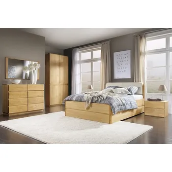 Komoda Dubová ložnice z masivu ATLANTA dub přírodní