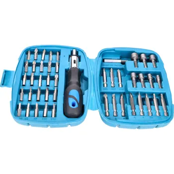 Auto-moto Sada ráčnového šroubováku Silverline 45ks 43468