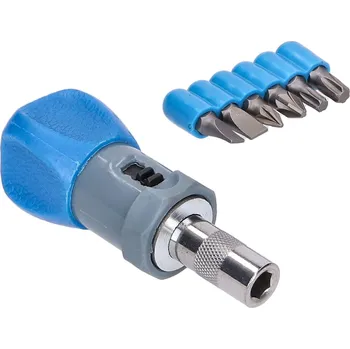 Šroubovák Sada mini ráčnového šroubováku Silverline 7ks 43466