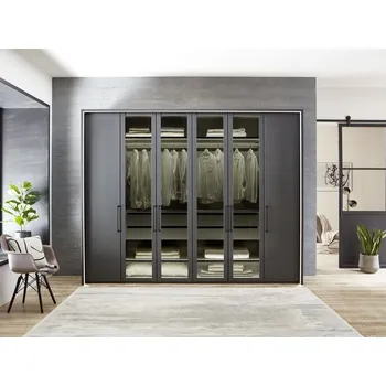 Šatní skříň Luxusní šatní skříň SPLIT II grafit