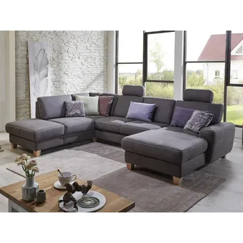 Sedací souprava Rohová sedací souprava do tvaru U VISCONTI Levý roh