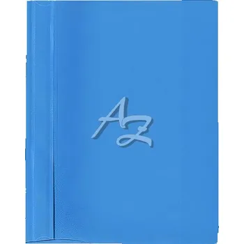 rychlovazač A4, PVC, čirá přední strana, Modrý