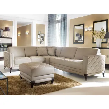 Sedací souprava Kožená rohová sedací souprava VEDUZ Levý roh