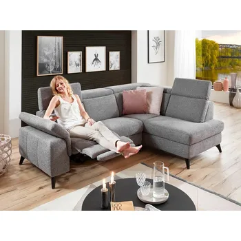 Sedací souprava Malá rohová sedací souprava LAVA XC s funkcí relax Pravý roh