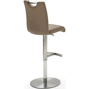 Barová židle Barová otočná židle ALESI ekokůže cappuccino