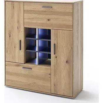 Komoda Komoda 20 PORTLAND dub bělený sukatý