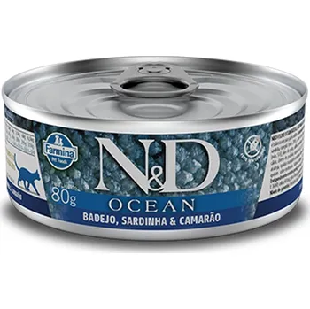 Krmivo pro kočku Konzerva N&D Cat Ocean Adult Tuna, Sardine & Shrimp 70g
