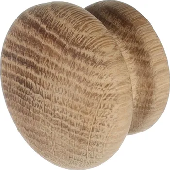 Nábytkové kování Gamet Knopka MASSIVE / Dub surový