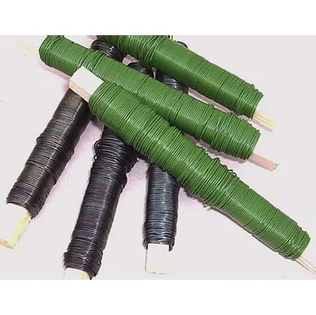 Vázací drát Drát na dřívku 100 g - černá