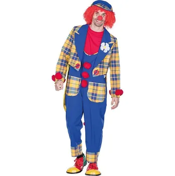 Karnevalový kostým Rubies Deutschland Klaunský frak pro dospělé - velikost S - 46/48