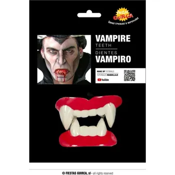 Karnevalový doplněk Fiestas Guirca Latexové zuby (2318) - upír