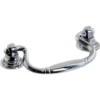 Nábytkové kování Interex Úchytka ROSTO / Chróm lesklý 80 mm