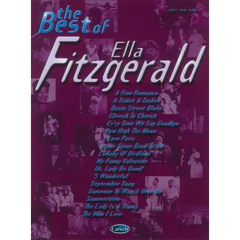 Ella Fitzgerald, The Best of ... klavír / zpěv / akordy