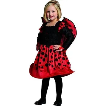 Karnevalový kostým Rubies Deutschland Beruška s křídly - výška 128 cm