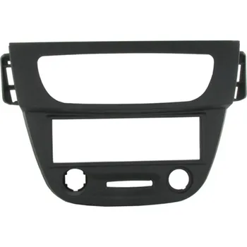 Autorádio ISO redukce pro Renault Megane III 11/2008-2015, Fluence 02/2010-, tmavě šedá