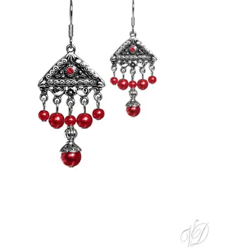 Náušnice Náušnice korálkové 1204 Originální bižuterie