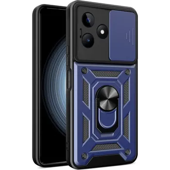 Pouzdro na mobilní telefon Slide odolný kryt na Realme C51/C53 - modrý