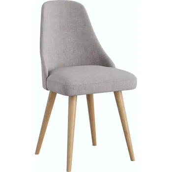 Jídelní židlička Stylová jídelní židle Bresso - světle šedá