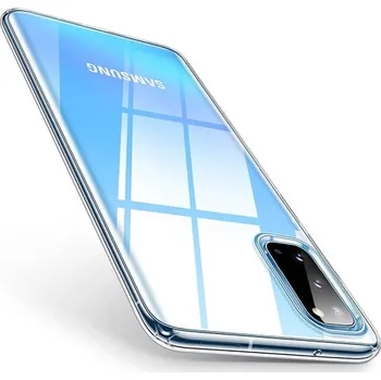 Pouzdro na mobilní telefon Silikonový obal pro Samsung Galaxy S20 FE - průhledný