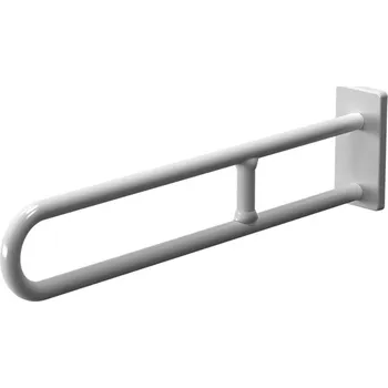 Madlo do koupelny Antimikrobiální vinylové madlo pevné, délka 900 mm Sanela SLZM 20VIN, barva bílá