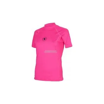 Neoprenový oblek Neopren Aqualung RASH GUARD SLIM FIT SHORT SLEEVE WOMEN PINK dámské